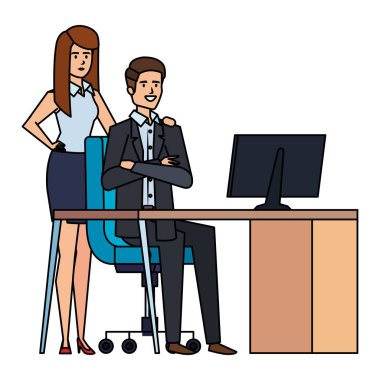 İşyerinde iş çift