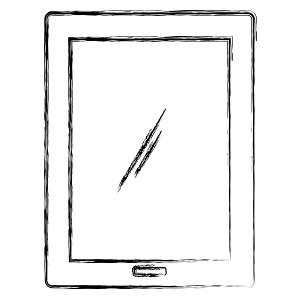 Izolované ikona zařízení tablet — Stockový vektor