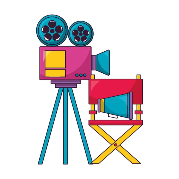 Cinéma film design — Image vectorielle