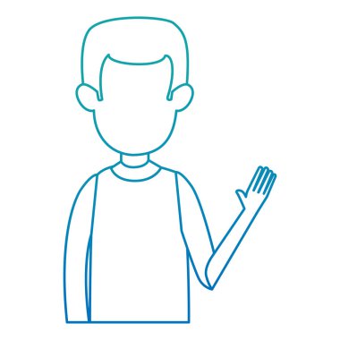 genç adam avatar karakter