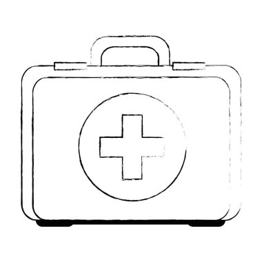 çanta izole simgesi