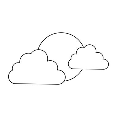 Güneş ile iklim bulutu