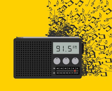 dijital müzik Vektör