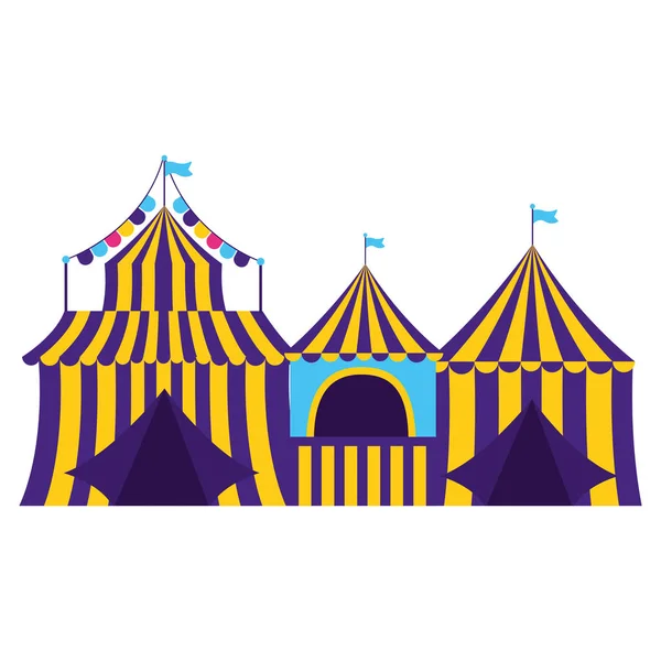 Karnaval çadır standı — Stok Vektör