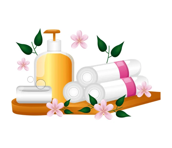 Spa treatment therapy — Stock Vector