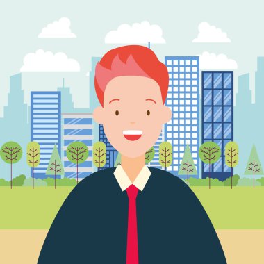 işadamı şehir sokak