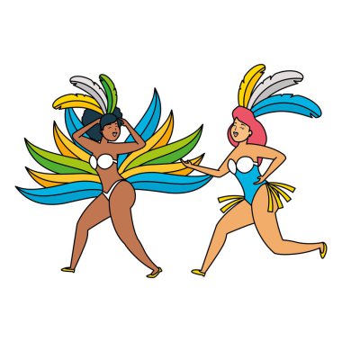 dansçı Brezilya karnaval