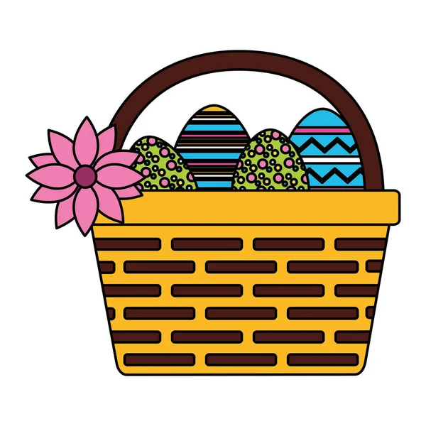 Happy easter eggs — Stock Vector