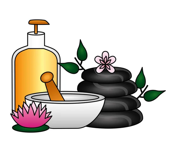 Spa therapy treatment — Stock Vector
