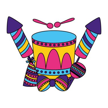 davul havai fişek karnaval