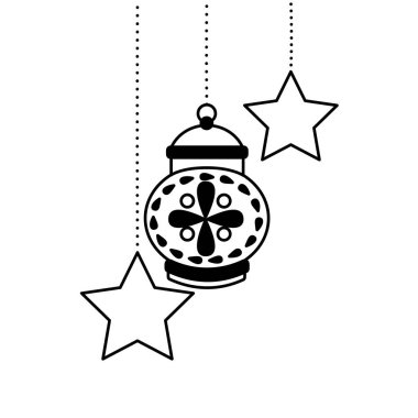 asma fener dekorasyonu