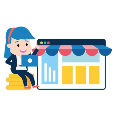 iş kadını online ödeme