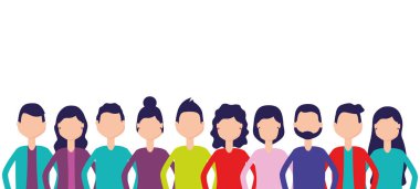 grup ekibi insanları