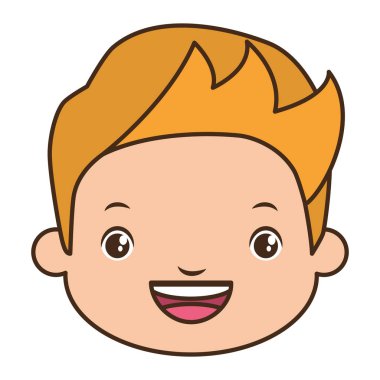 gülümseyen çocuk yüzü