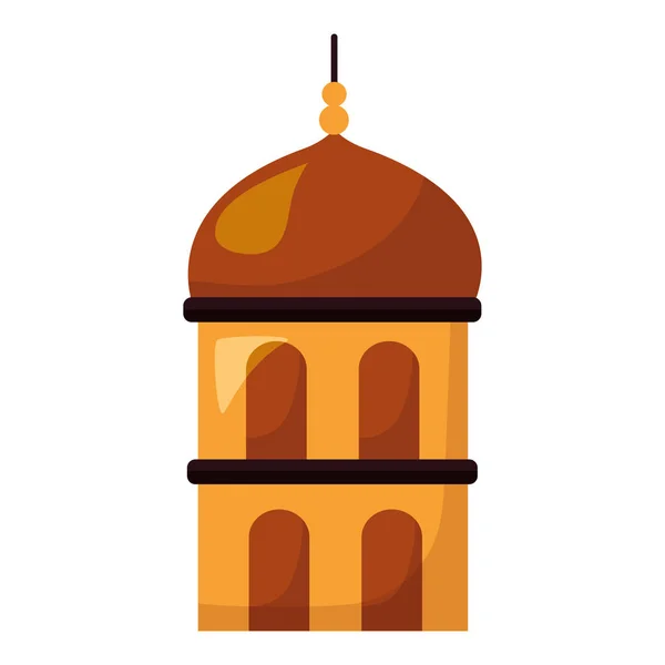 Arquitectura de cúpula templo — Archivo Imágenes Vectoriales