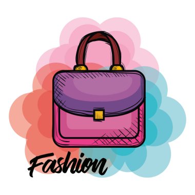 kadın moda çanta simgesi