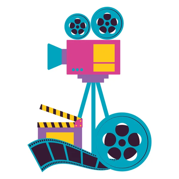 Film-mozi tervezés — Stock Vector