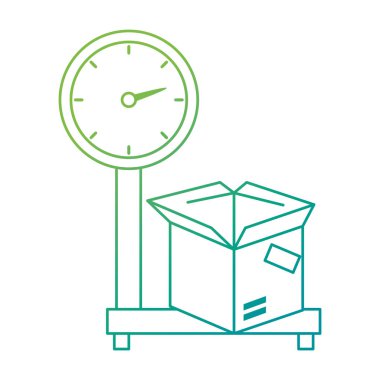 ölçek ölçmek ağırlık kutusu Teslimat Servisi