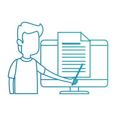 bilgisayar karakteri adam öğretim