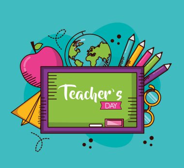 öğretmenler günü kartı