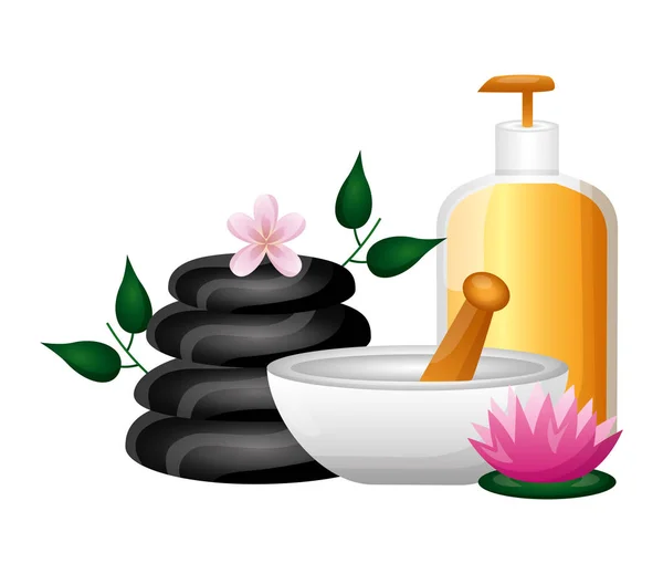 Spa therapy treatment — Stock Vector