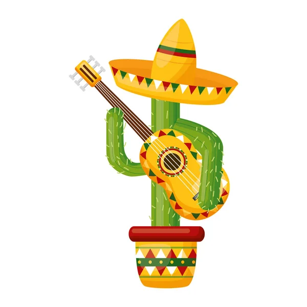 Mexico cinco de mayo - Stok Vektor