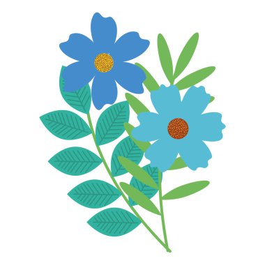 çiçek ve Bahçe dekoratif yaprakları