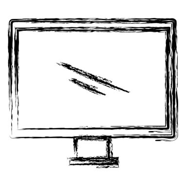 bilgisayar görüntü izole simgesini