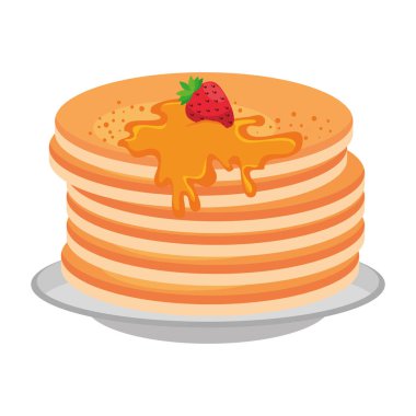 Akçaağaç şuruplu krep.