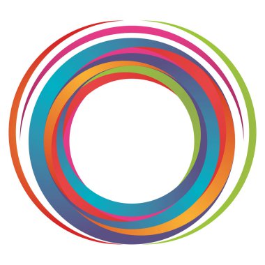 dairesel şekilli iş amblemi