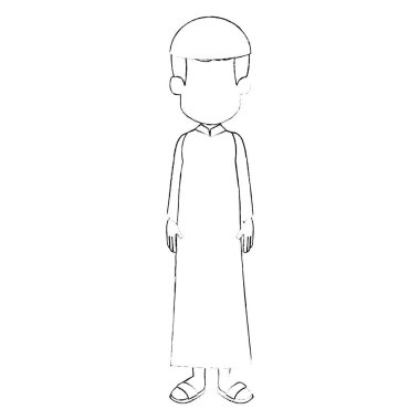 Müslüman adam avatar karakteri