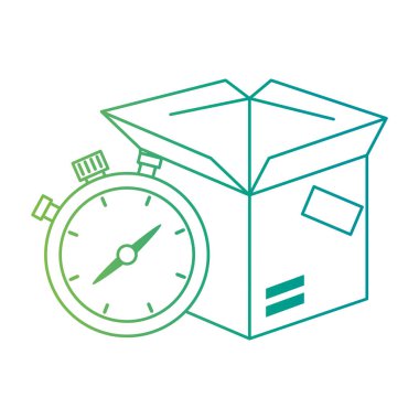 kronometreli kutu karton