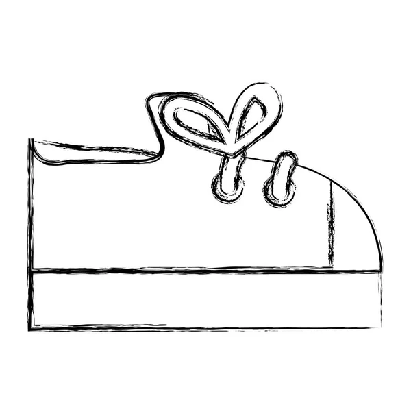 Bebek Ayakkabı izole simgesi — Stok Vektör