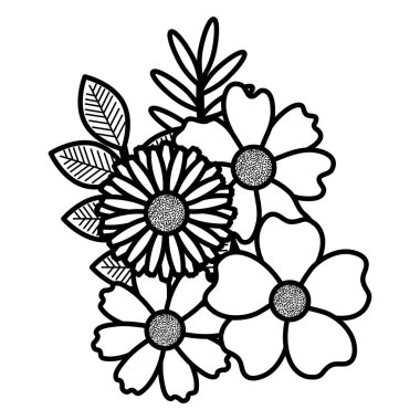 çiçek ve Bahçe dekoratif yaprakları