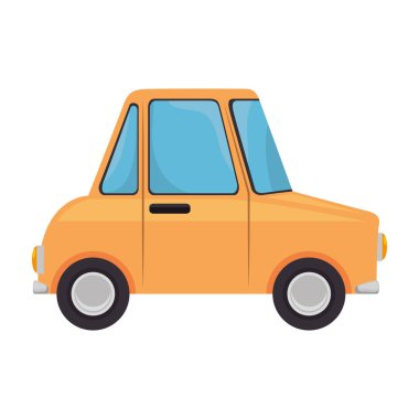 araba araç izole simgesi