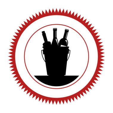 kova mühür damga şarap şişeleri