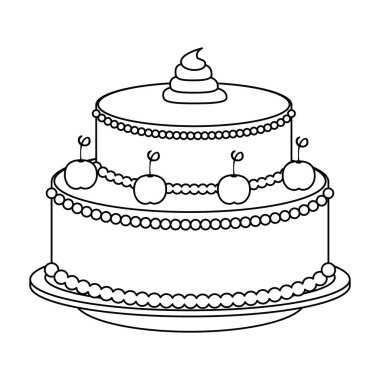 tatlı ve lezzetli kek