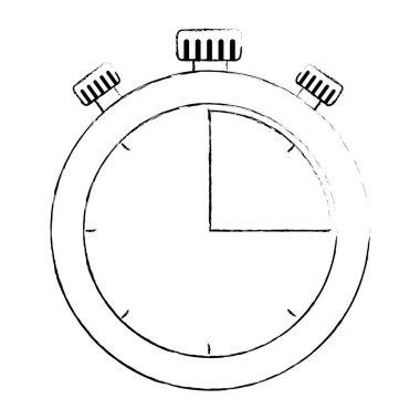 zamanlayıcı kronometre yalıtılmış simge