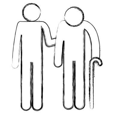 dedesi oğlum siluetleri avatarları ile