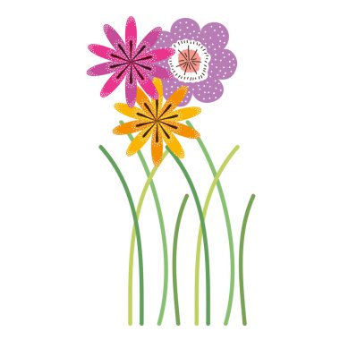 çiçek ve Bahçe dekoratif yaprakları