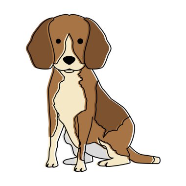 sevimli köpek ırkı karakter