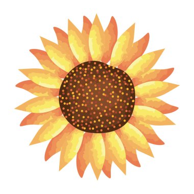 güzel çiçek dekoratif simgesi