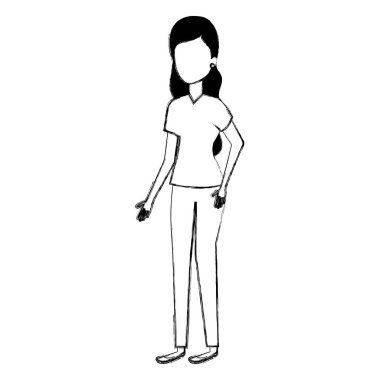 güzel kadın avatar karakter