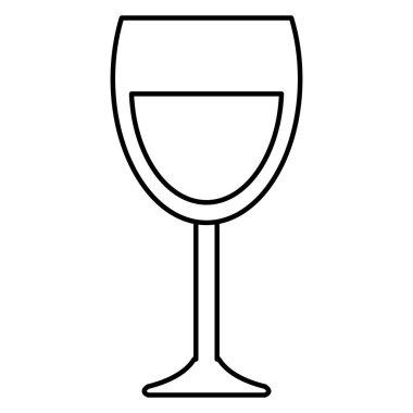 şarap Kupası cam kutsal kişilerin resmi