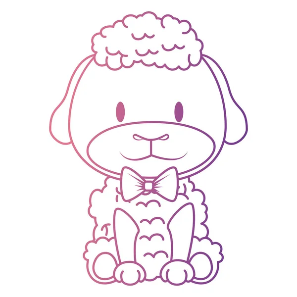 かわいいと愛らしい羊のキャラクター — ストックベクタ