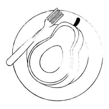 yemek vejetaryen gıda taze avokado