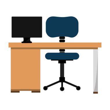 ofis çalışma masası ve Masaüstü sahne ile