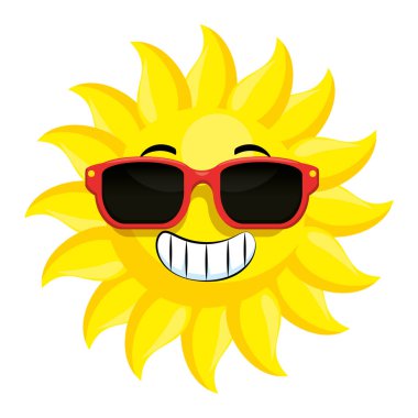 güneş gözlüğü ile yaz güneşi