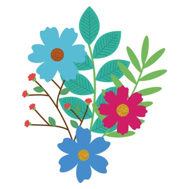 çiçek ve Bahçe dekoratif yaprakları