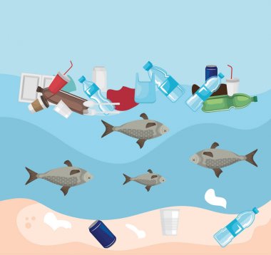 deniz ve balıklar hayvan kontaminasyonu toksik plastik